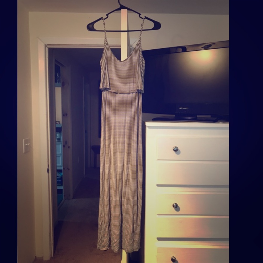Flattering Layered Maxi Dress